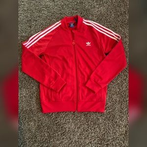 Red Adidas jacket